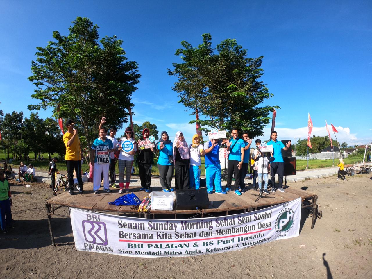 Senam Sehat dan Sosialisasi P4GN Dalam Rangka HUT RS. Puri Husada Sleman Senam Sehat dan Sosialisasi P4GN Dalam Rangka HUT RS. Puri Husada Sleman