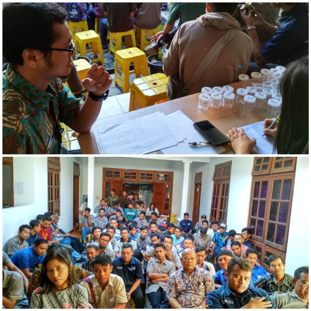 Peduli Kepada Karyawan, PT Arta Boga Yogyakarta Adakan Sosialisasi P4GN Dan Tes Urin Peduli Kepada Karyawan, PT Arta Boga Yogyakarta Adakan Sosialisasi P4GN Dan Tes Urin