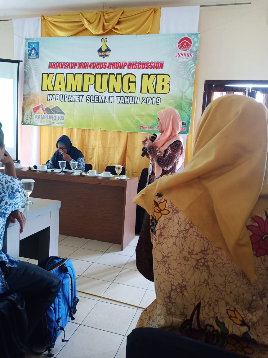 Workshop dan FGD Pengurus Kampung KB Kabupaten Sleman