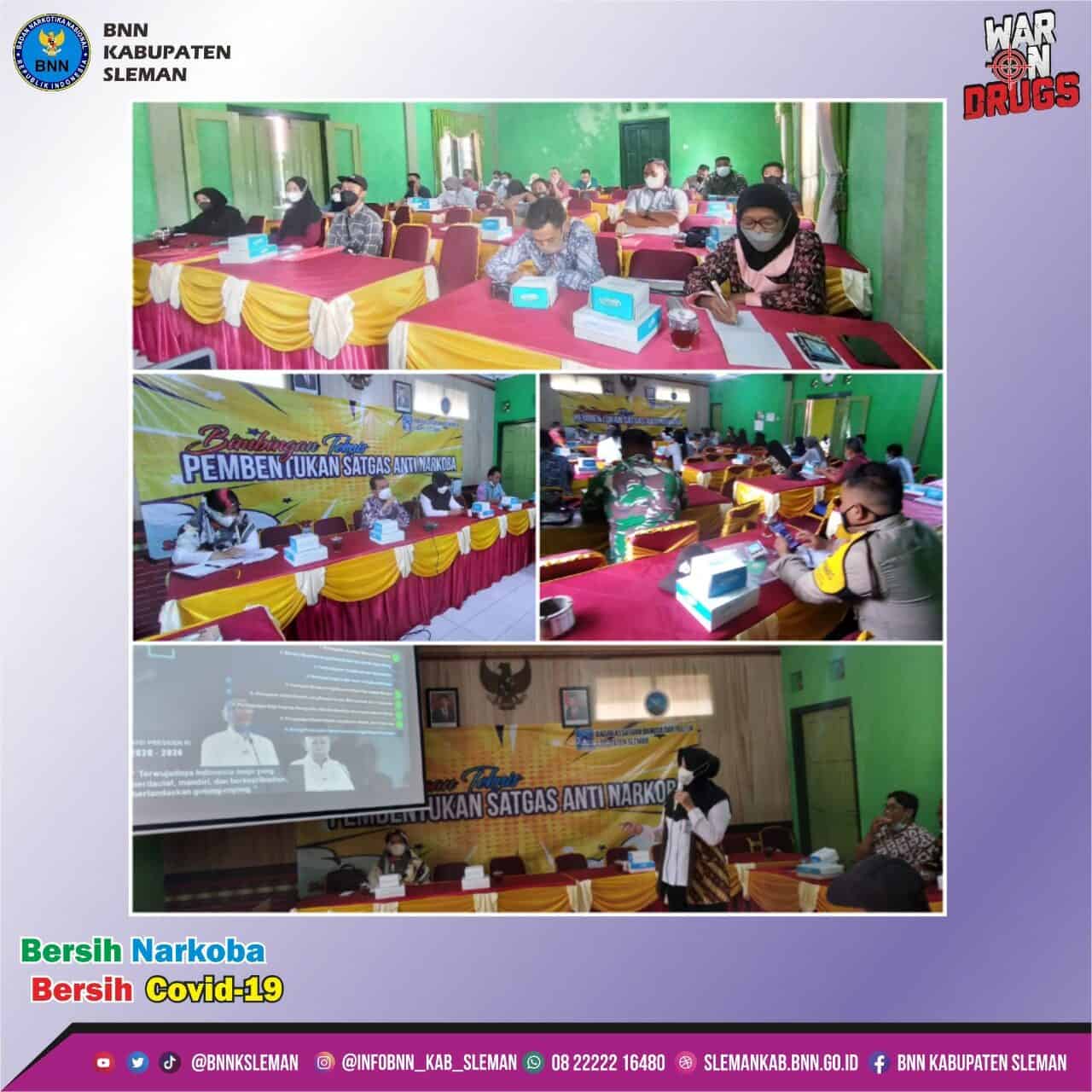 Bimtek Pembentukan Satgas Anti Narkoba Kalurahan Wukirsari Bimtek Pembentukan Satgas Anti Narkoba Kalurahan Wukirsari