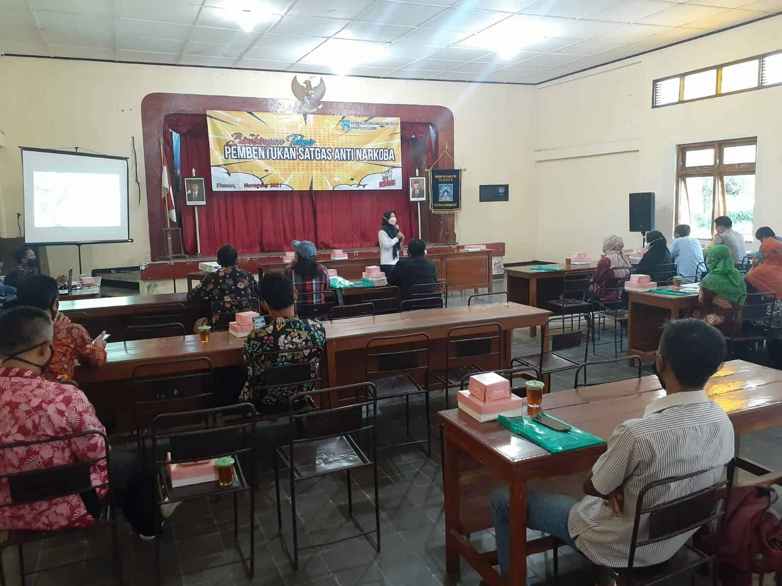 Giliran Kalurahan Purwobinangun Mendapatkan Bimtek Bagi Penggiat Anti Narkoba Giliran Kalurahan Purwobinangun Mendapatkan Bimtek Bagi Penggiat Anti Narkoba