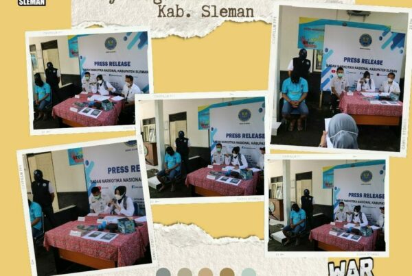 Press Release Pengungkapan Kasus Tindak Pidana Penyalahgunaan Narkotika
