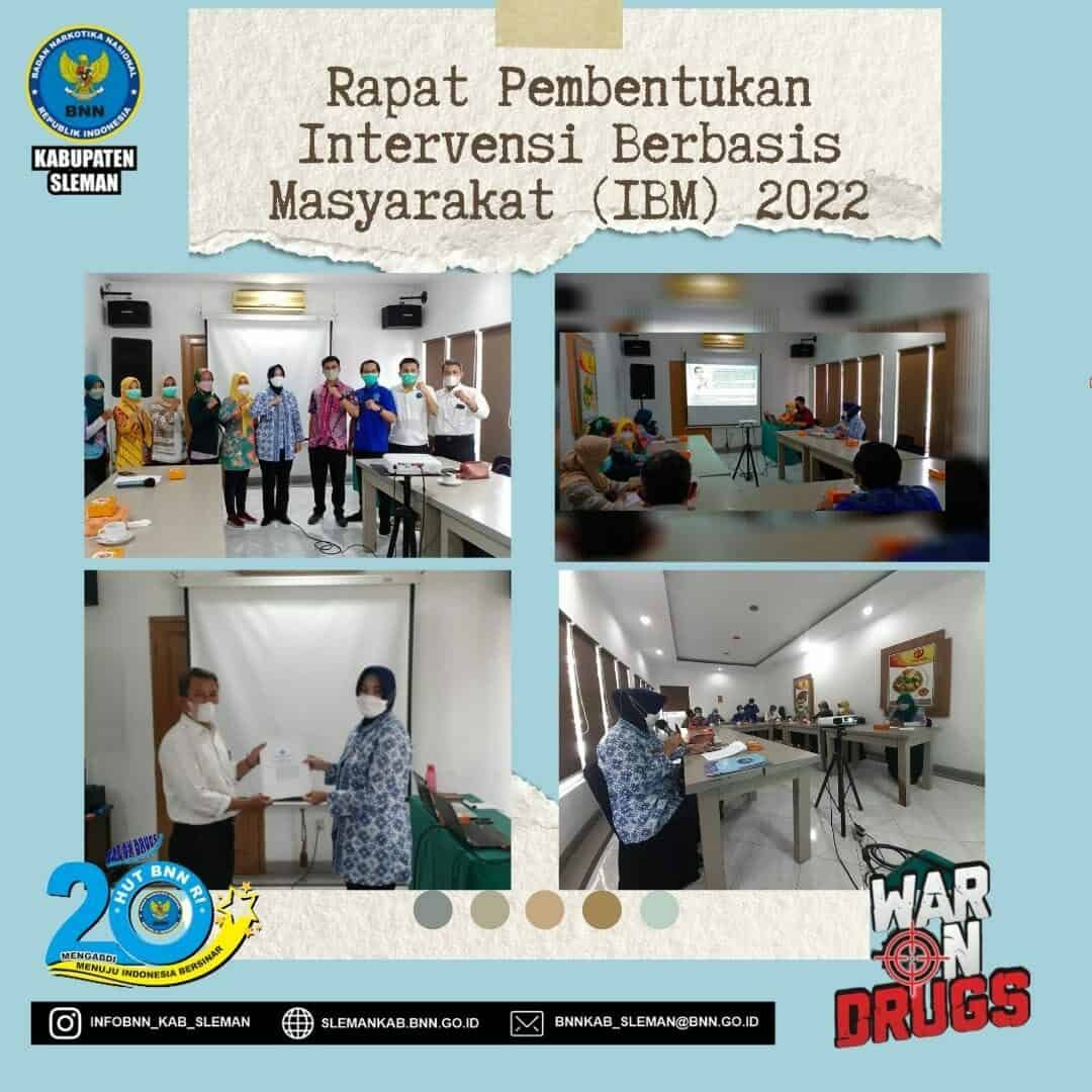 Rapat Pembentukan Intervensi Berbasis Masyarakat (IBM) Tahun 2022 Rapat Pembentukan Intervensi Berbasis Masyarakat (IBM) 2022
