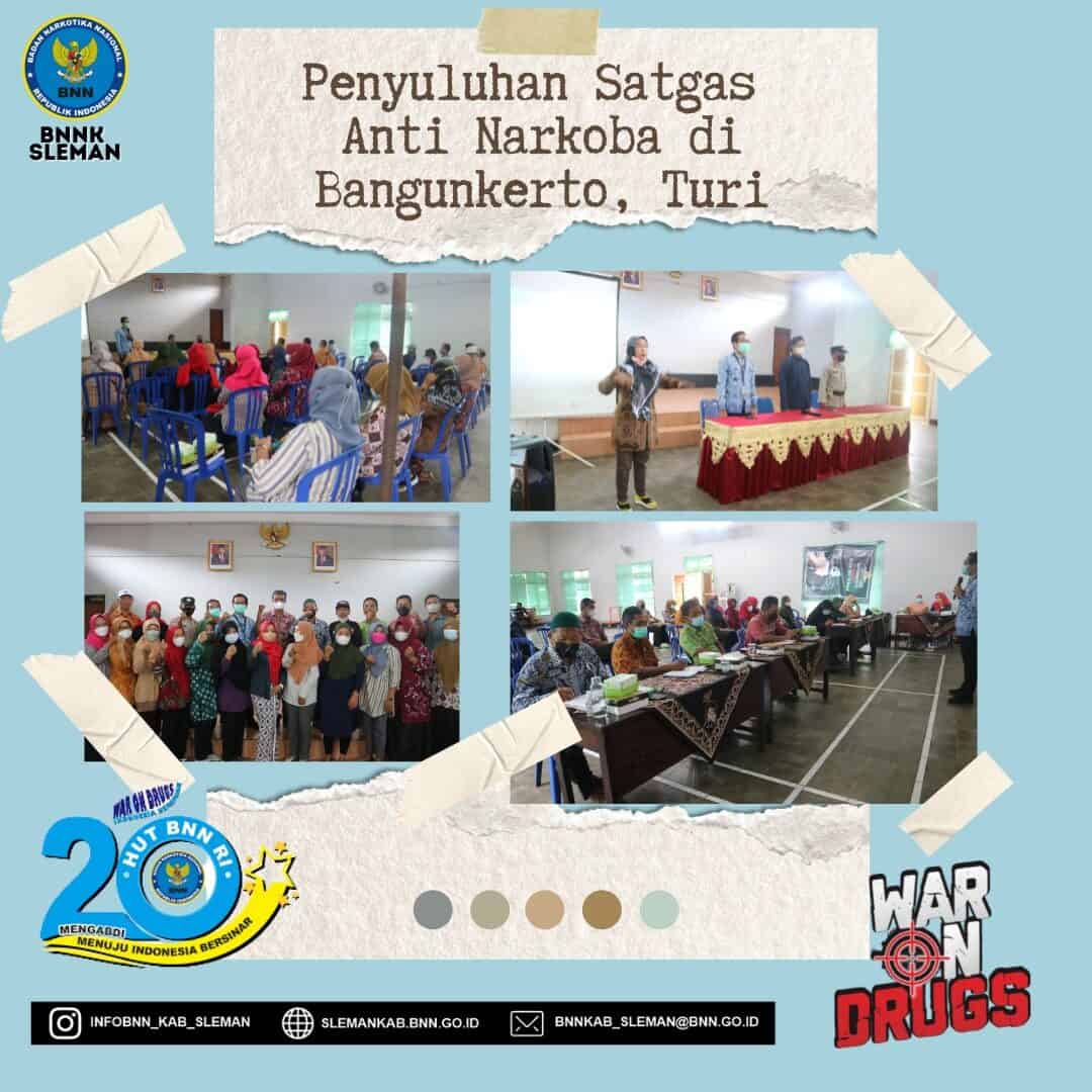 Penyuluhan Bagi Satgas Anti Narkoba di Bangunkerto Turi Penyuluhan Bagi Satgas Anti Narkoba di Bangunkerto Turi