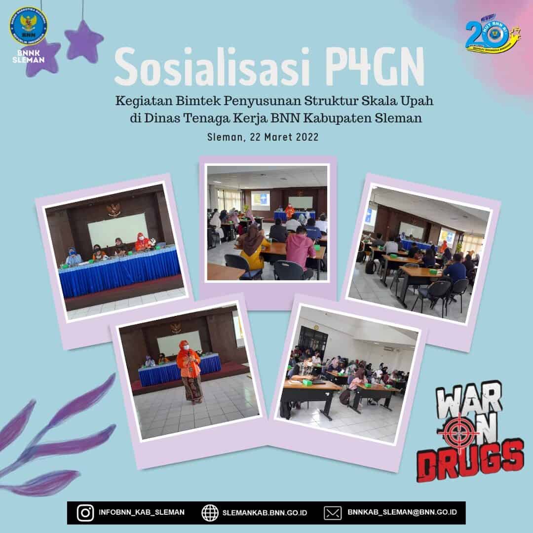 Sosialisasi P4GN di Dinas Tenaga Kerja Kabupaten Sleman Sosialisasi P4GN di Dinas Tenaga Kerja Kabupaten Sleman