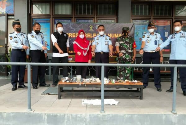 Lapas Narkotika Yogyakarta dan Lapas Sleman Kembali Lakukan Geledah Kamar Hunian WBP