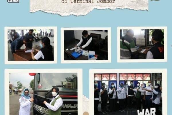 Pemeriksaan Urine Skrining dalam Kegiatan Pemberdayaan Masyarakat Anti Narkoba Melalui Test Urine di Terminal Jombor