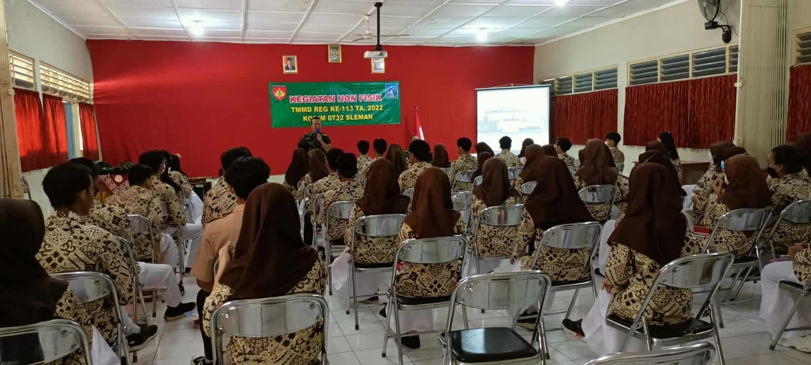 Sosialisasi P4GN di SMAN 2 Sleman Dalam Rangka TMMD TA 2022 KODIM 0732 Sleman Sosialisasi P4GN di SMAN 2 Sleman Dalam Rangka TMMD TA 2022 KODIM 0732 Sleman