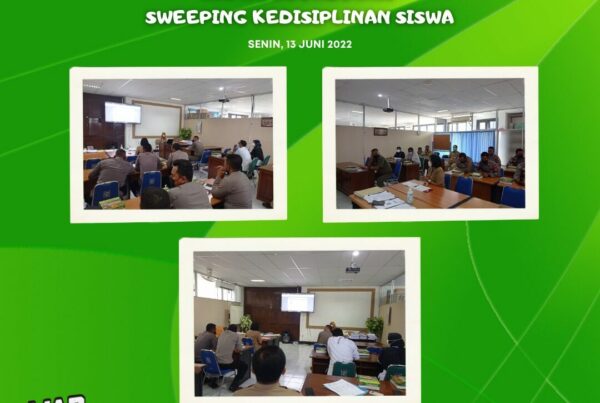Rapat Koordinasi Sweeping Kedisiplinan Siswa Tahun 2022