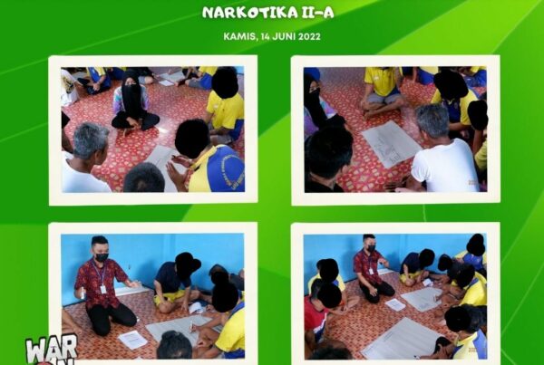 Pelaksanaan Program P4GN Layanan Rehabilitasi di Lapas Narkotika II-A