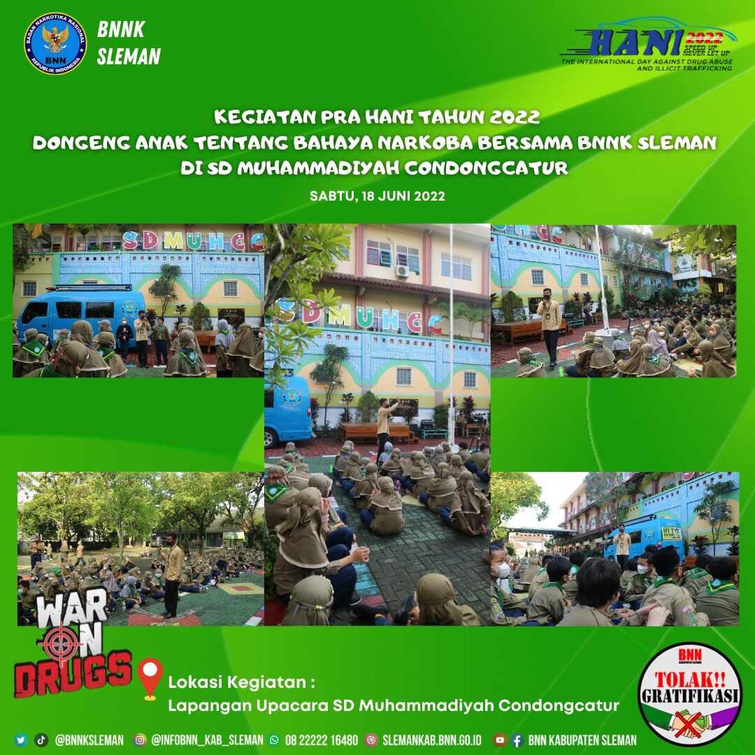 Dongeng Anak tentang Bahaya Narkoba Di SD Muhammadiyah Condongcatur Dongeng Anak tentang Bahaya Narkoba Di SD Muhammadiyah Condongcatur