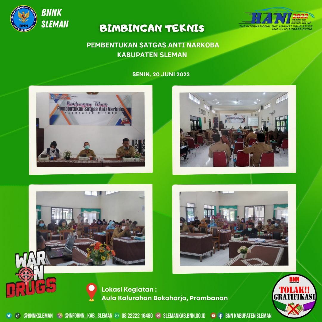 Bimtek Pembentukan Satgas Anti Narkoba Bimtek Pembentukan Satgas Anti Narkoba