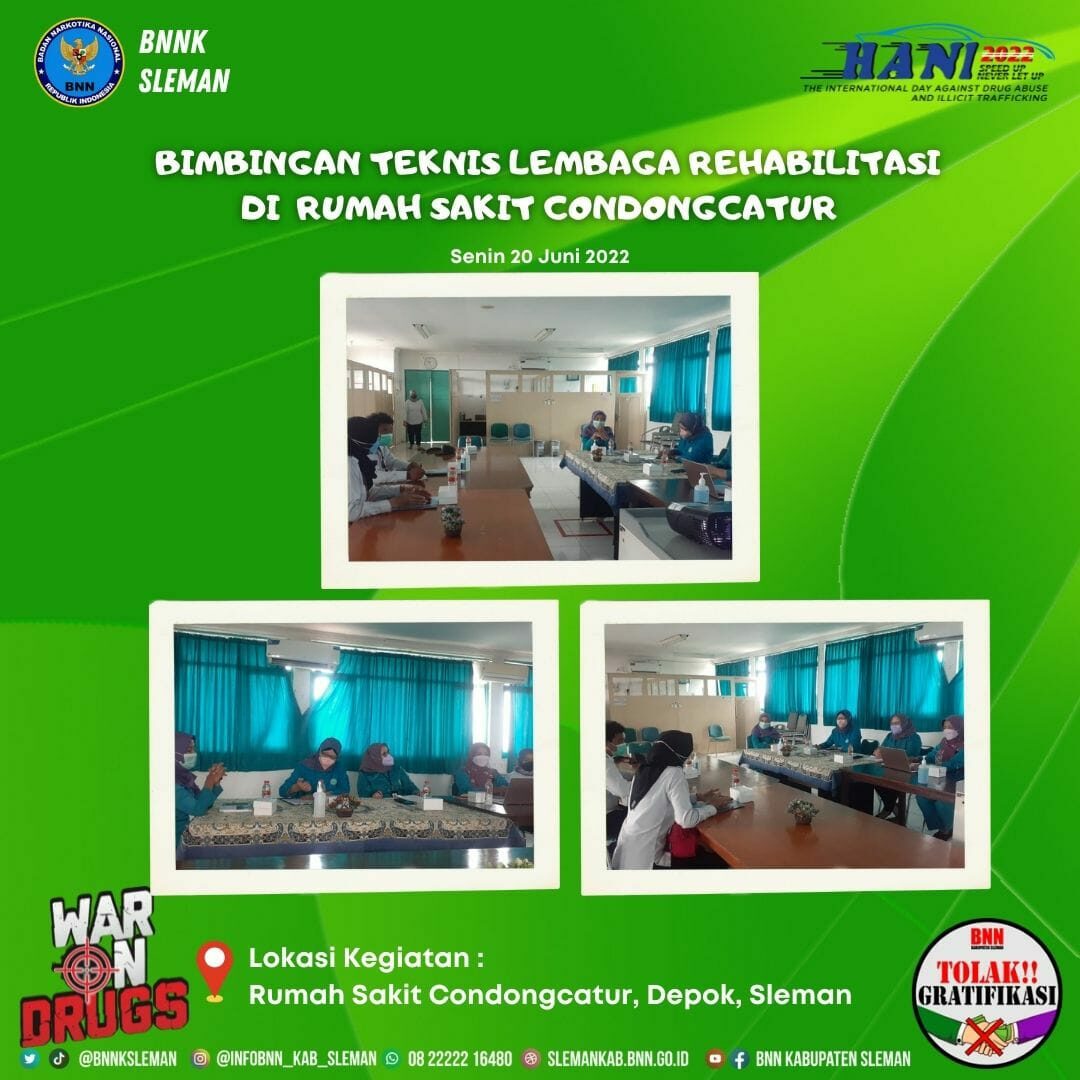 Bimbingan Teknis Lembaga Rehabilitasi di RS Condongcatur Bimbingan Teknis Lembaga Rehabilitasi di RS Condongcatur