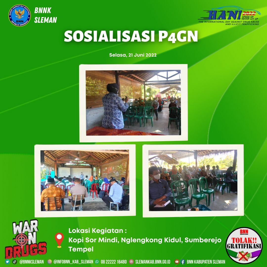 Melalui Desa Bersinar, Masyarakat di Kalurahan Sumberrejo dan Pondokrejo Diharapkan Semakin Sehat Pengelolaan Anti NAPZA di Kalurahan Sumberrejo dan Desa Pondokrejo