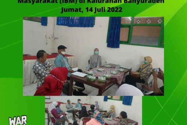 Asistensi Unit Intervensi Berbasis Masyarakat (IBM) di Kalurahan Banyuraden