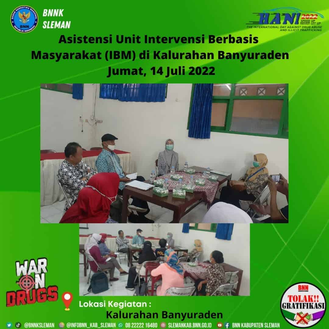 Asistensi Unit Intervensi Berbasis Masyarakat (IBM) di Kalurahan Banyuraden Asistensi Unit Intervensi Berbasis Masyarakat (IBM) di Kalurahan Banyuraden
