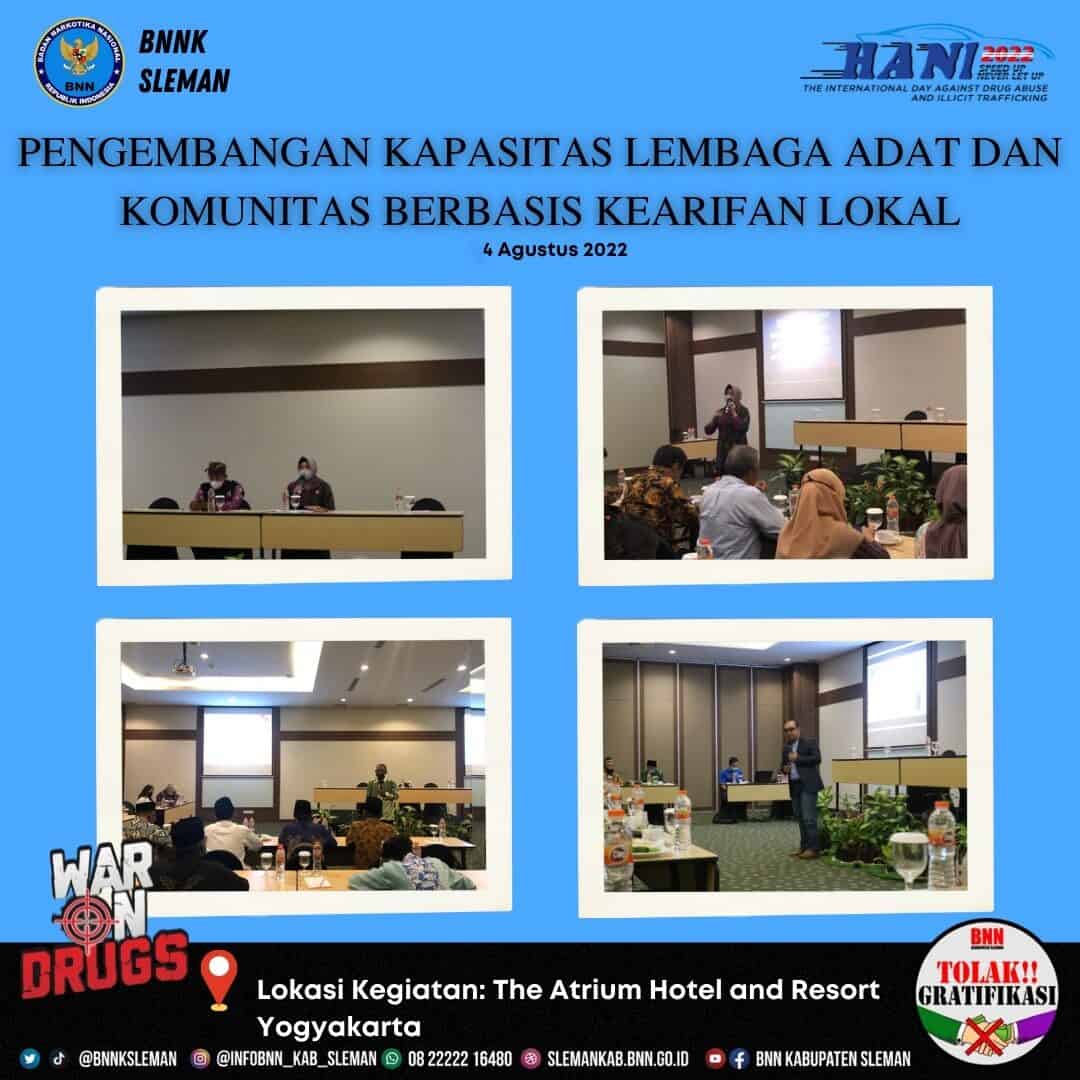 BNNK Sleman Libatkan Desa Budaya Untuk Mendukung Program P4GN BNNK Sleman Libatkan Desa Budaya Untuk Mendukung Program P4GN