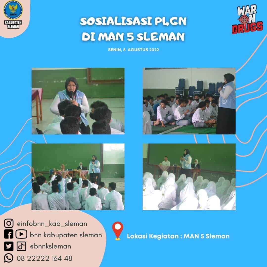 Antusiasme Pelajar MAN 5 Sleman Dalam Mencegah Penyalahgunaan Narkoba Antusiasme Pelajar MAN 5 Sleman Dalam Mencegah Penyalahgunaan Narkoba