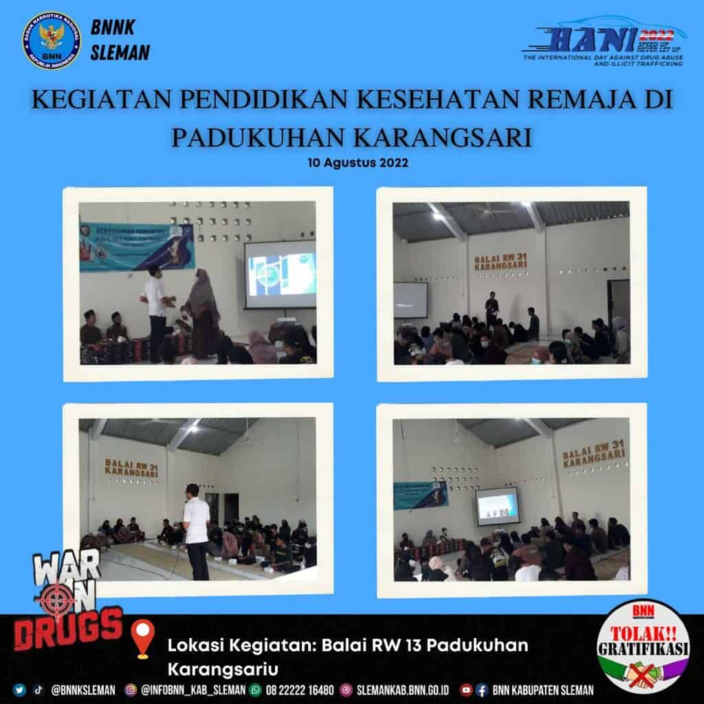 Mahasiswa Universitas Respati Yogyakarta Komitmen Tolak Narkoba Dan Seks Bebas Penyuluhan Kesehatan Miras, Seks Bebas dan Merokok