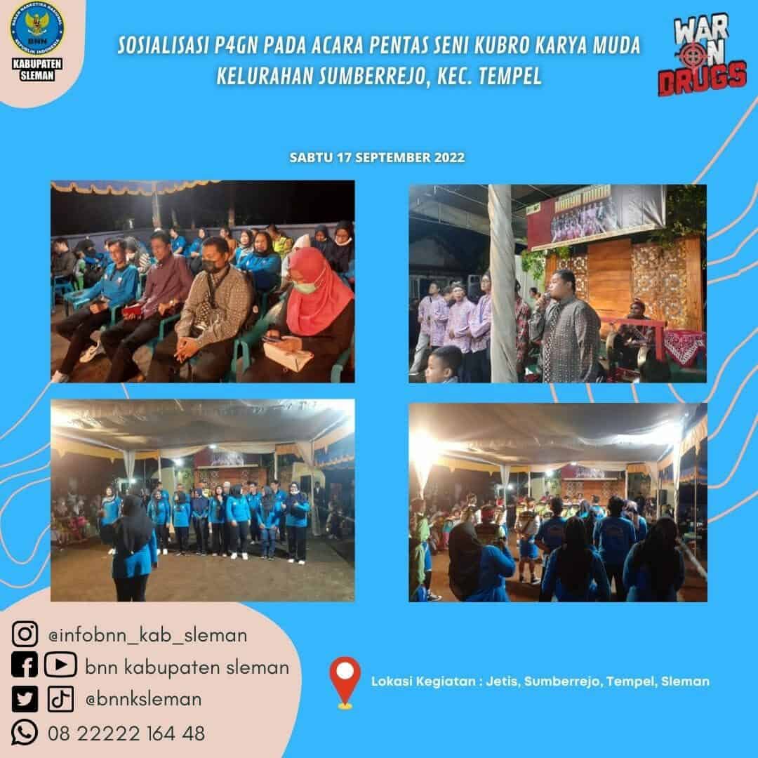 Sosialisasi P4GN Pada Acara Pentas Seni Kubro Siswo Karya Muda Sosialisasi P4GN Pada Acara Pentas Seni Kubro Siswo Karya Muda