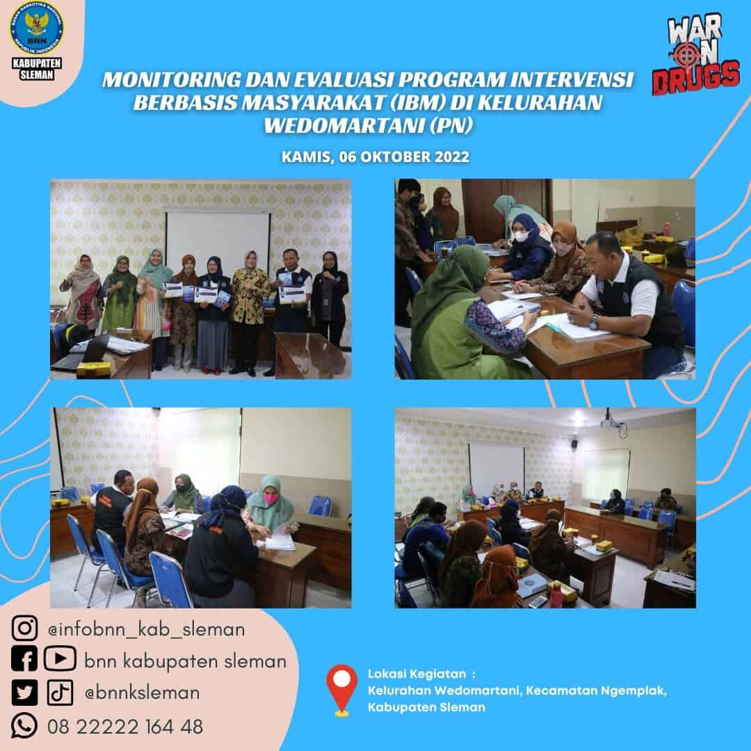 Monitoring dan Evaluasi Program IBM di Kalurahan Wedomartani Monitoring dan Evaluasi Program IBM di Kalurahan Wedomartani