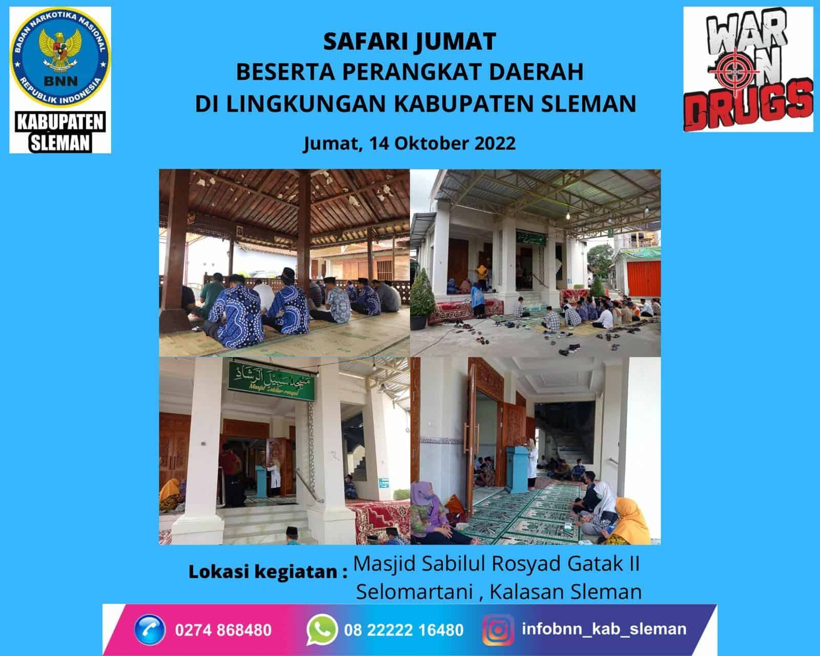 Safari Jumat Bersama Bupati dan OPD Pemkab Sleman