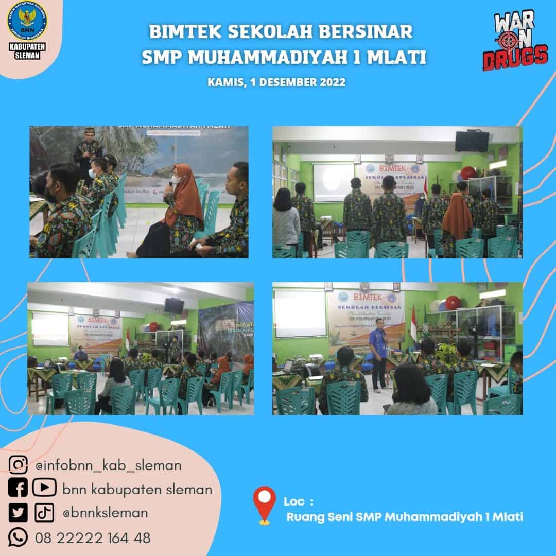 Bimbingan Teknis Sekolah Bersinar SMP Muhammadiyah 1 Mlati. Bimbingan Teknis Sekolah Bersinar SMP Muhammadiyah 1 Mlati.