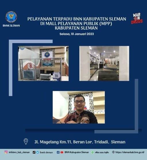 Layanan BNN Kabupaten Sleman di Mal Pelayanan Publik Kabupaten Sleman Layanan BNN Kabupaten Sleman di Mal Pelayanan Publik Kabupaten Sleman
