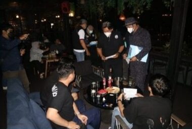 Operasi Yustisi di Tempat Hiburan Malam