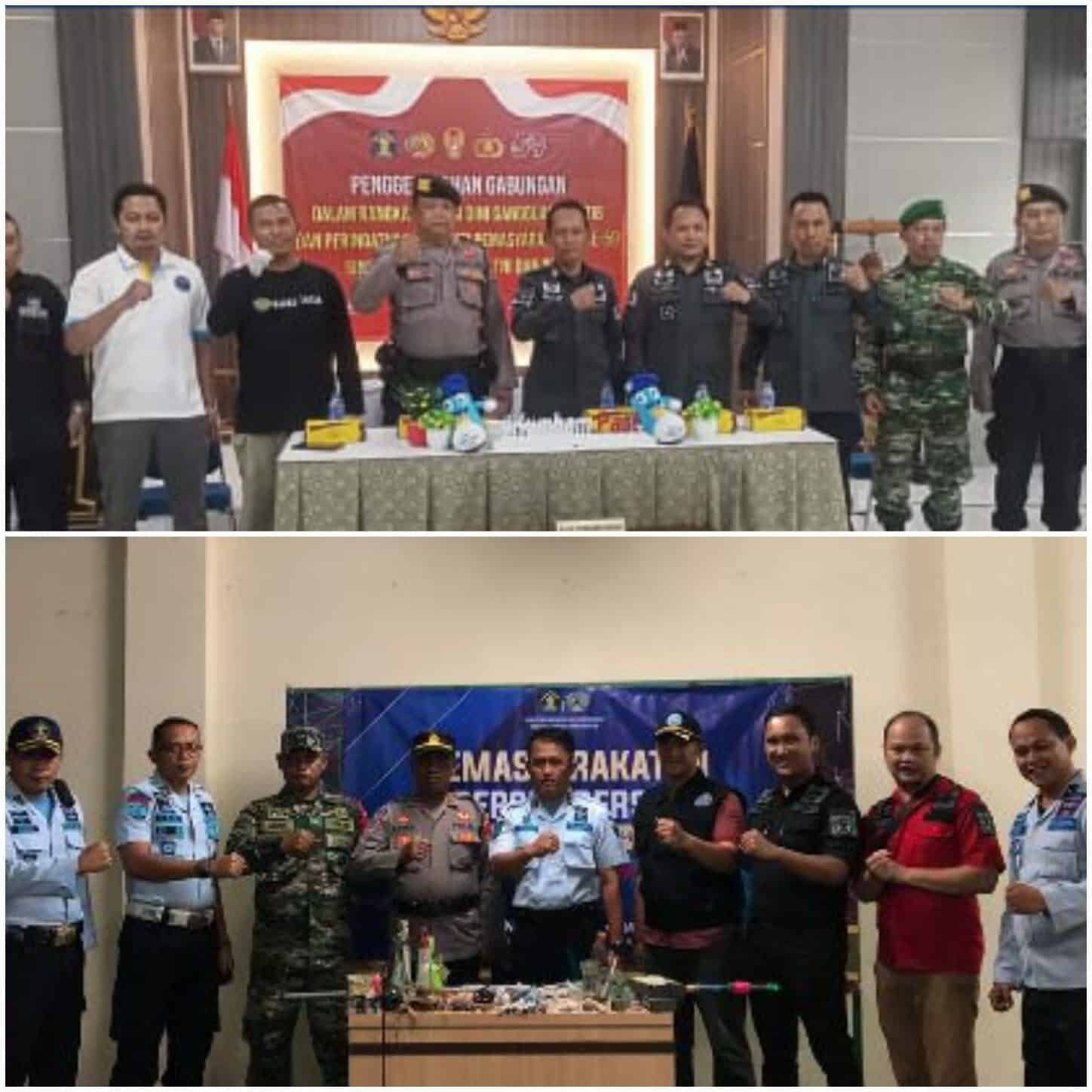 Operasi Bersama Penggeledahan Kamar WBP Lapas Narkotika Kelas IIA Yogyakarta dan Lapas Kelas IIB Sleman