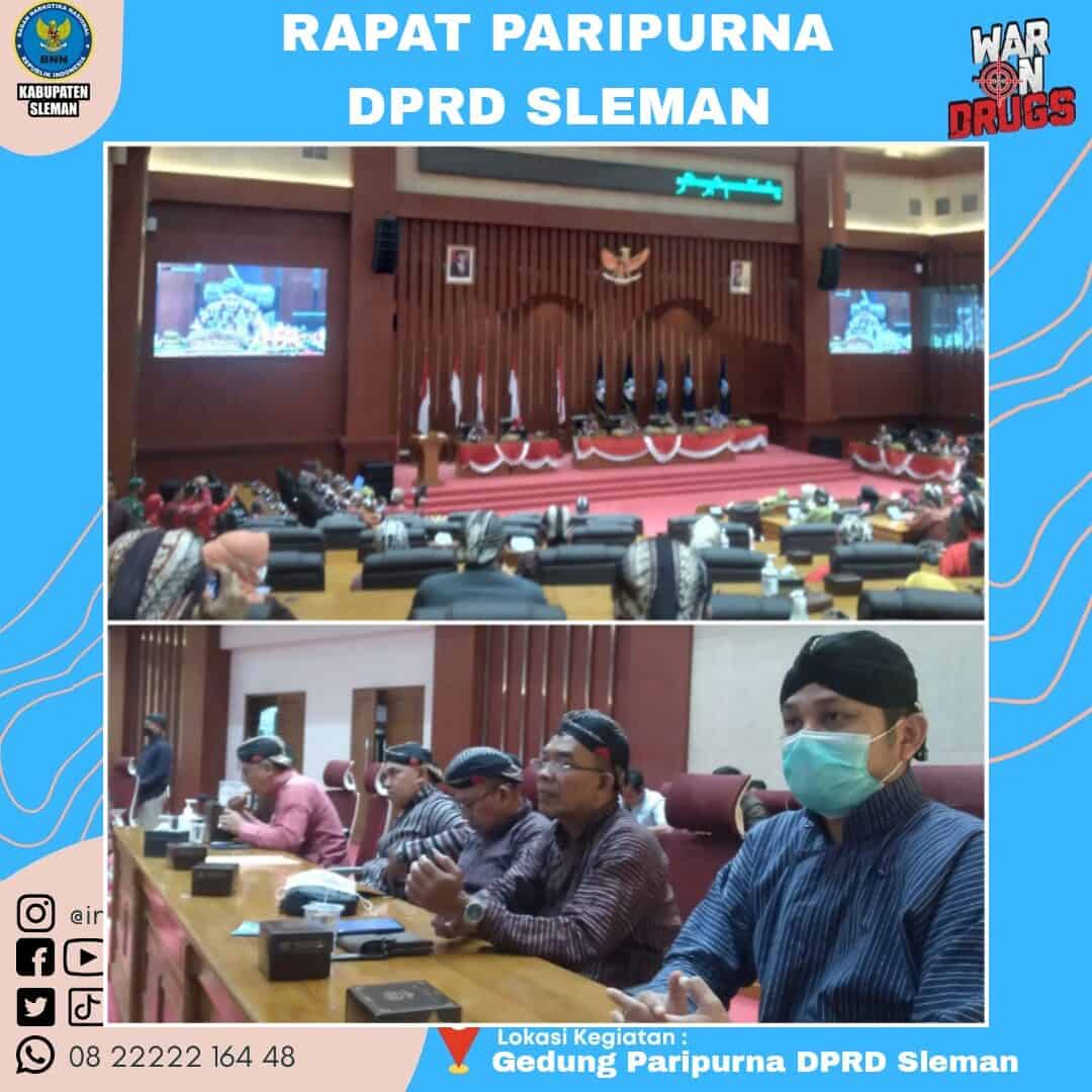 Kasubbag Umum BNNK Sleman Hadiri Rapat Paripurna DPRD Sleman Dalam Rangka Hari Jadi Kabupaten Sleman ke-107 Kasubbag Umum BNNK Sleman Hadir Dalam Rapat Paripurna DPRD Sleman Dalam Rangka Hari Jadi Kabupaten Sleman ke-107