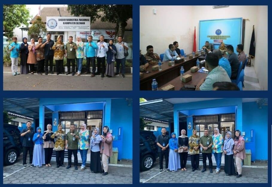 Kunjungan Kerja Sekretaris Utama BNN RI ke BNN Kabupaten Sleman Kunjungan Kerja Sekretaris Utama BNN RI ke BNN Kabupaten Sleman