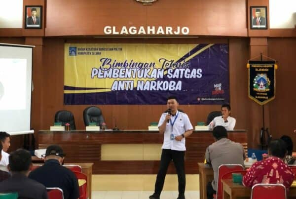 BNNK Sleman Ajak Masyarakat Kalurahan Glagahharjo Pahami IBM