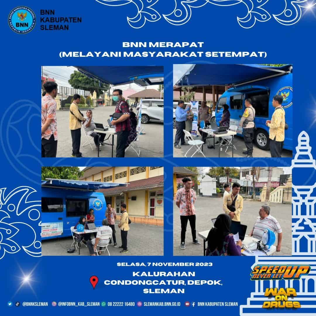 BNN Merapat Kembali Hadir di Kalurahan Condongcatur