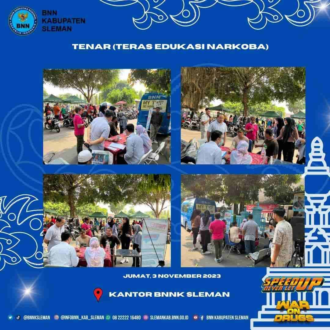 TENAR (Teras Edukasi Narkoba) BNN Kabupaten Sleman TENAR (Teras Edukasi Narkoba) BNN Kabupaten Sleman
