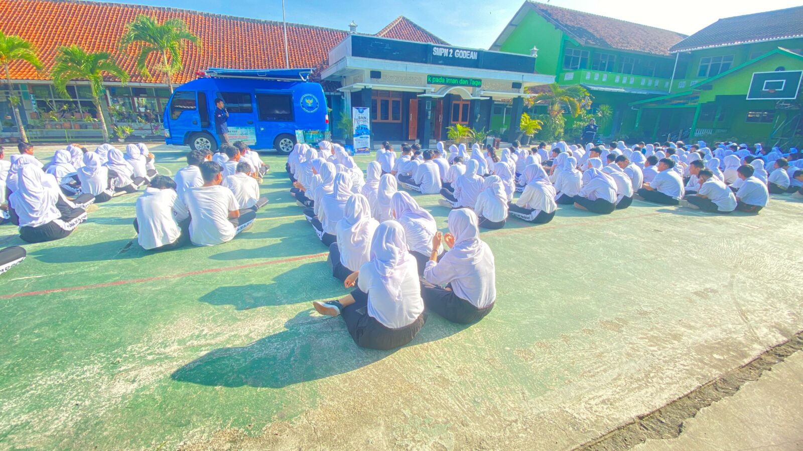 Pelajar SMPN 2 Godean Ikuti Sosialisasi P4GN