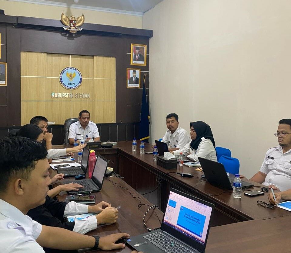Rapat Monev Program Kerja BNN Kabupaten Sleman Rapat Monev Program Kerja BNN Kabupaten Sleman