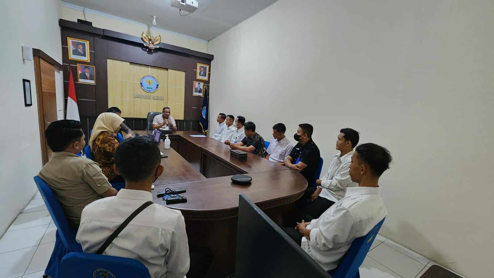 Kepala BNN Kabupaten Sleman Monitoring dan Evaluasi Kinerja PPNPN