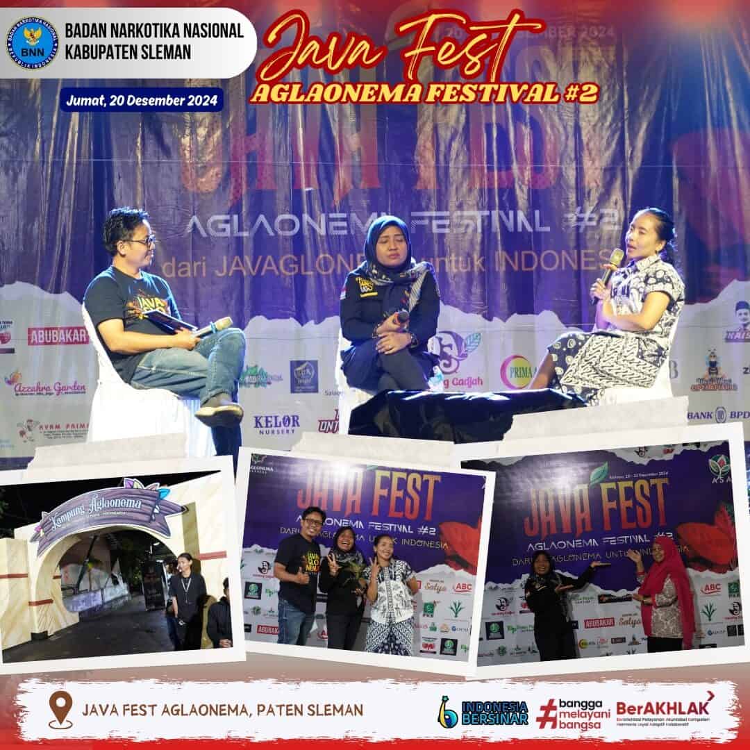 Sosialisasikan P4GN Pada Java Fest Aglaonema Festival #2