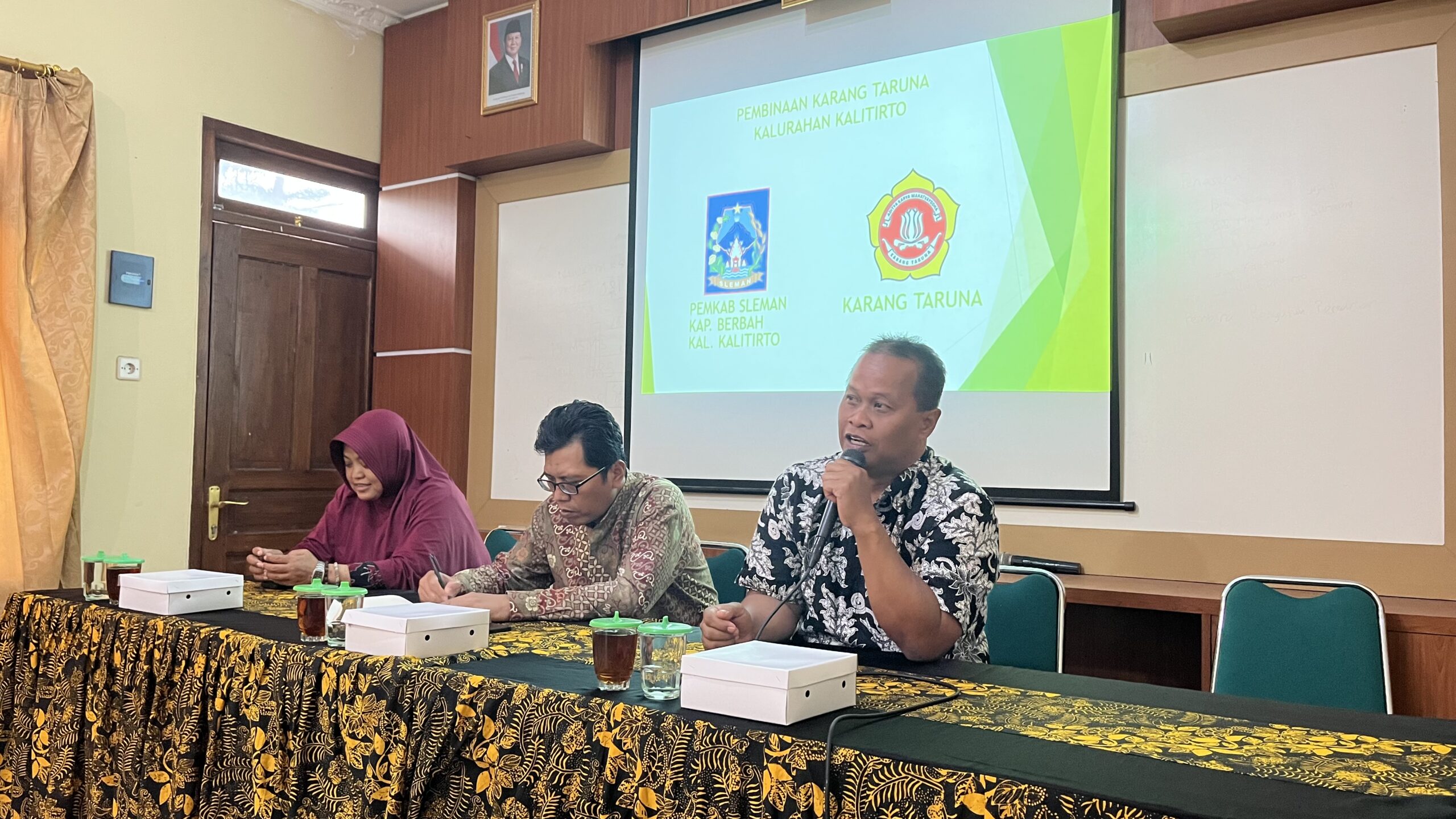 Karang Taruna Kalitirto Dapatkan Edukasi Bahaya Narkoba dari BNNK Sleman